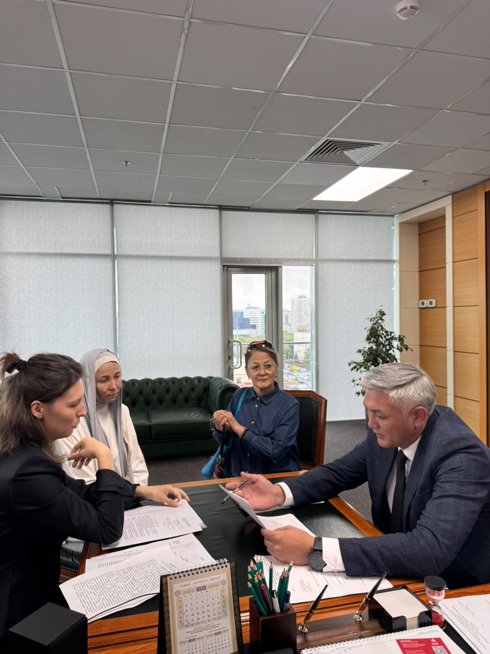 Басқарма басшысы азаматтарды жеке қабылдау өткізді