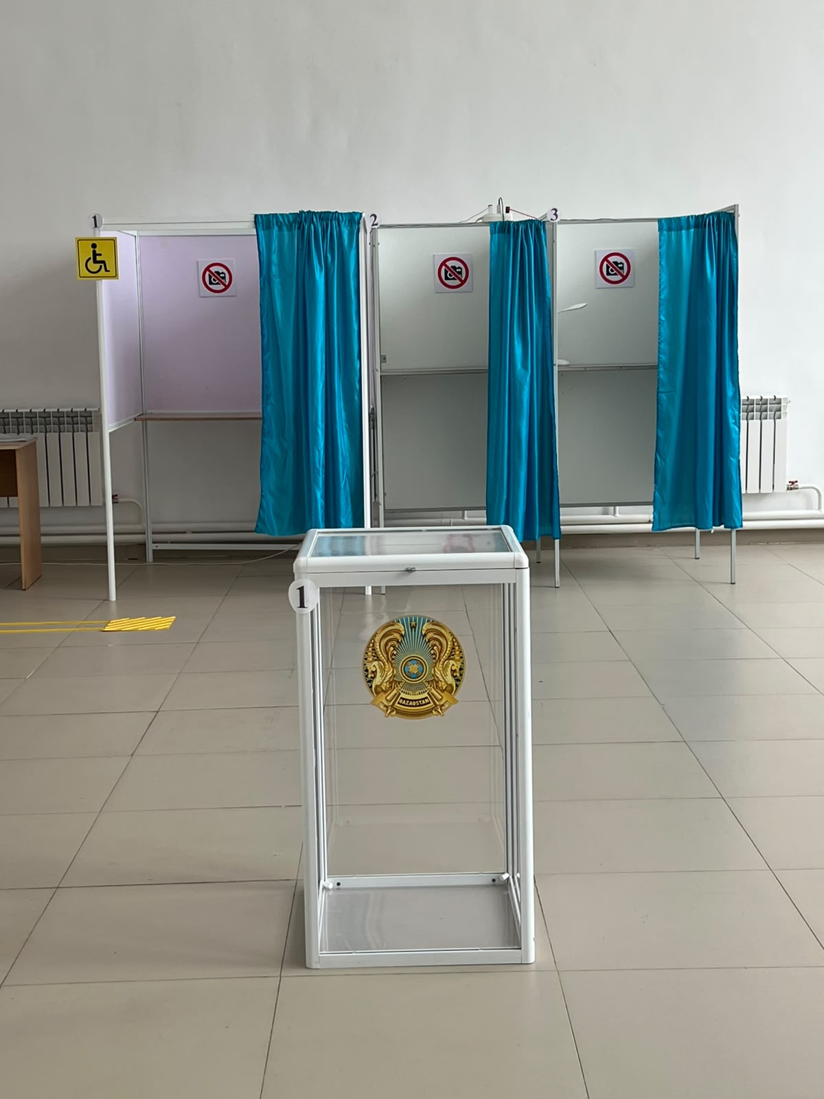 Дауыс беру учаскелері дауыс беруге дайын