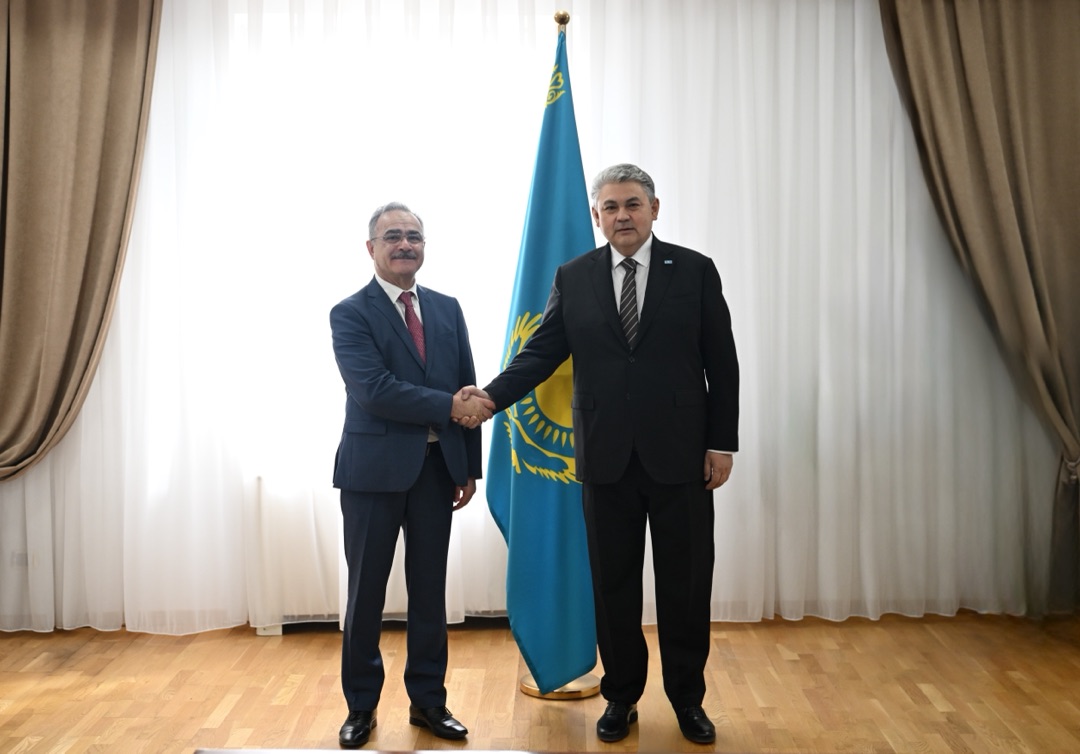 Minister of Foreign Affairs of Kazakhstan Receives Ambassador of Azerbaijan