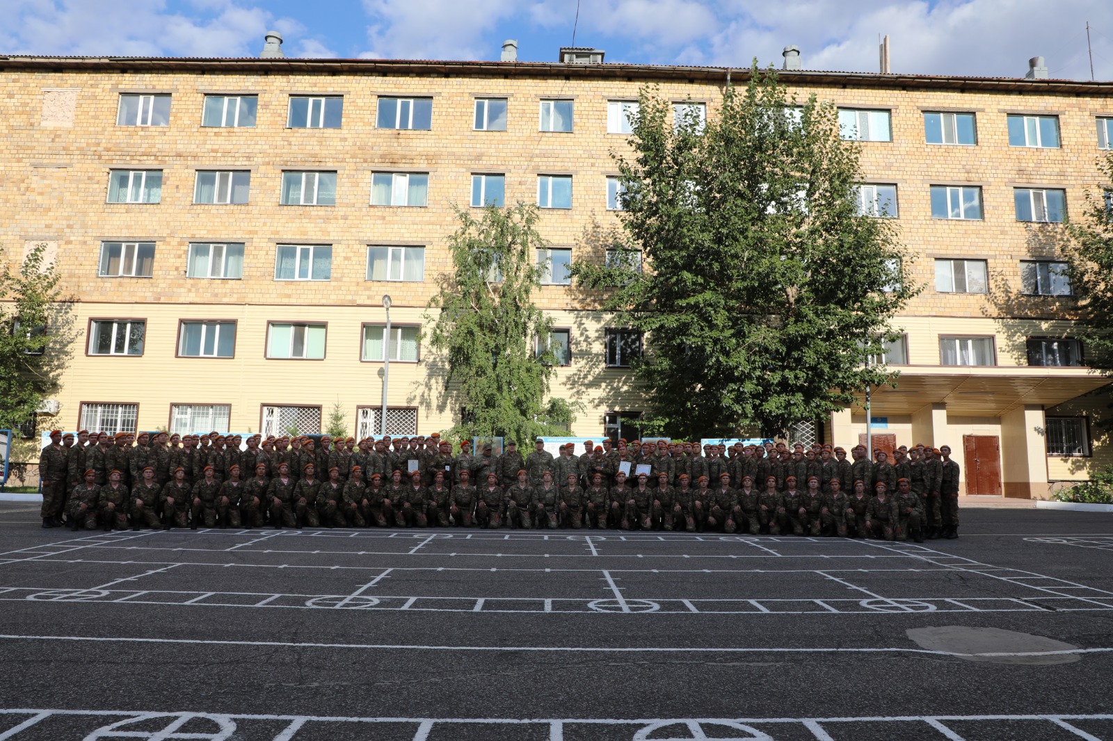 Қарағанды облысындағы ТЖМ әскери бөлімінде казармаға жөндеу жұмыстары жүргізілді