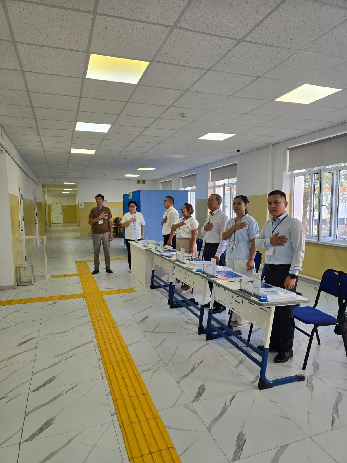 МАҚТААРАЛДА БАРЛЫҚ 62 ДАУЫС БЕРУ УЧАСКЕСІ ӨЗ ЖҰМЫСЫН БАСТАДЫ