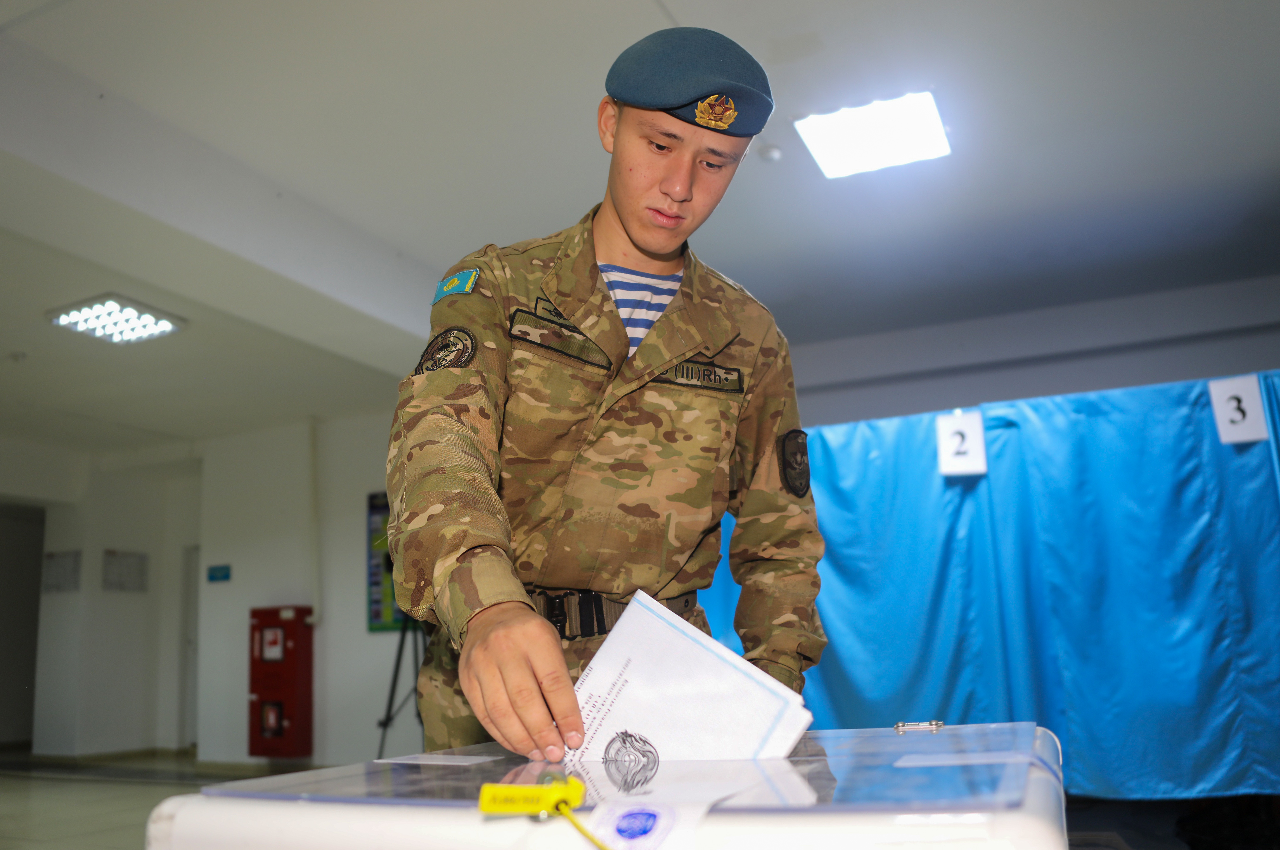 Around 130,000 military personnel and their family members took part in the elections to the Kurultai