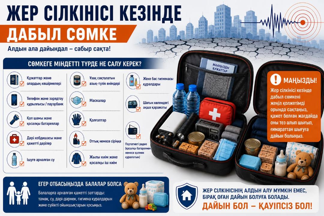 В ВКО в районе Улкен Нарын зафиксировано землетрясение в 2 балла