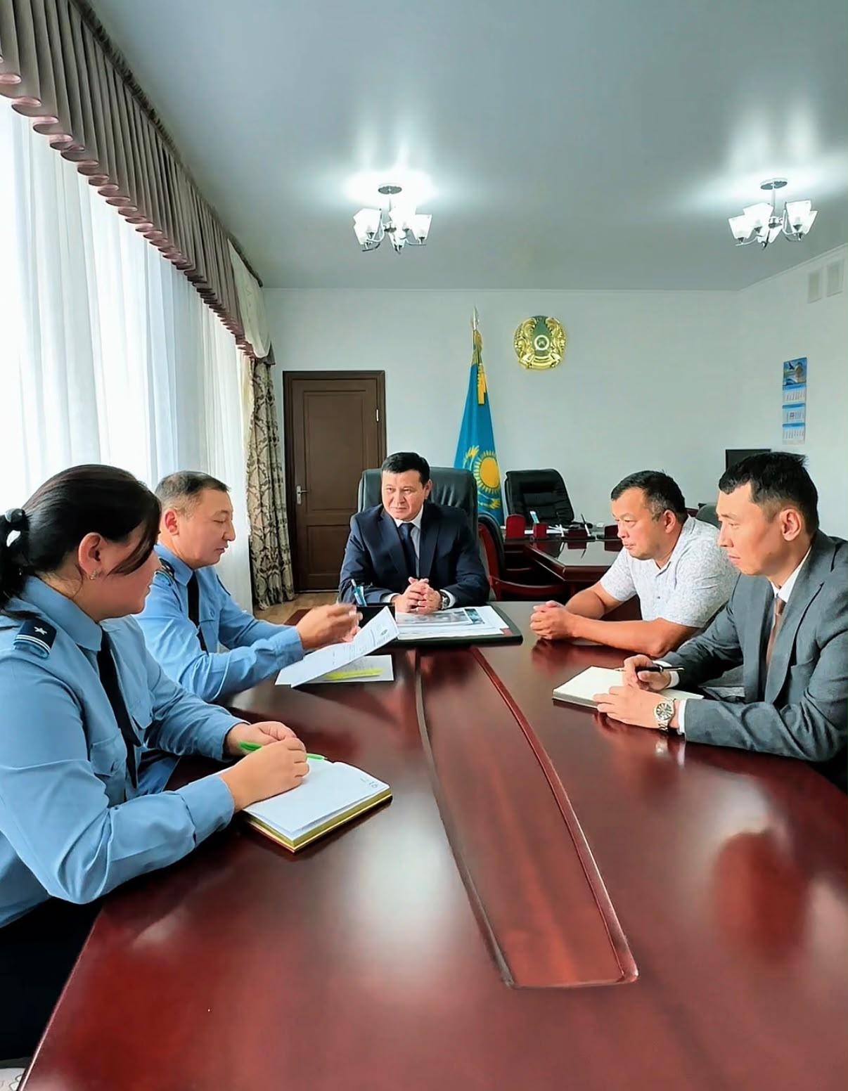 Material and Technical Resources of the Probation Service Strengthened in Temir District