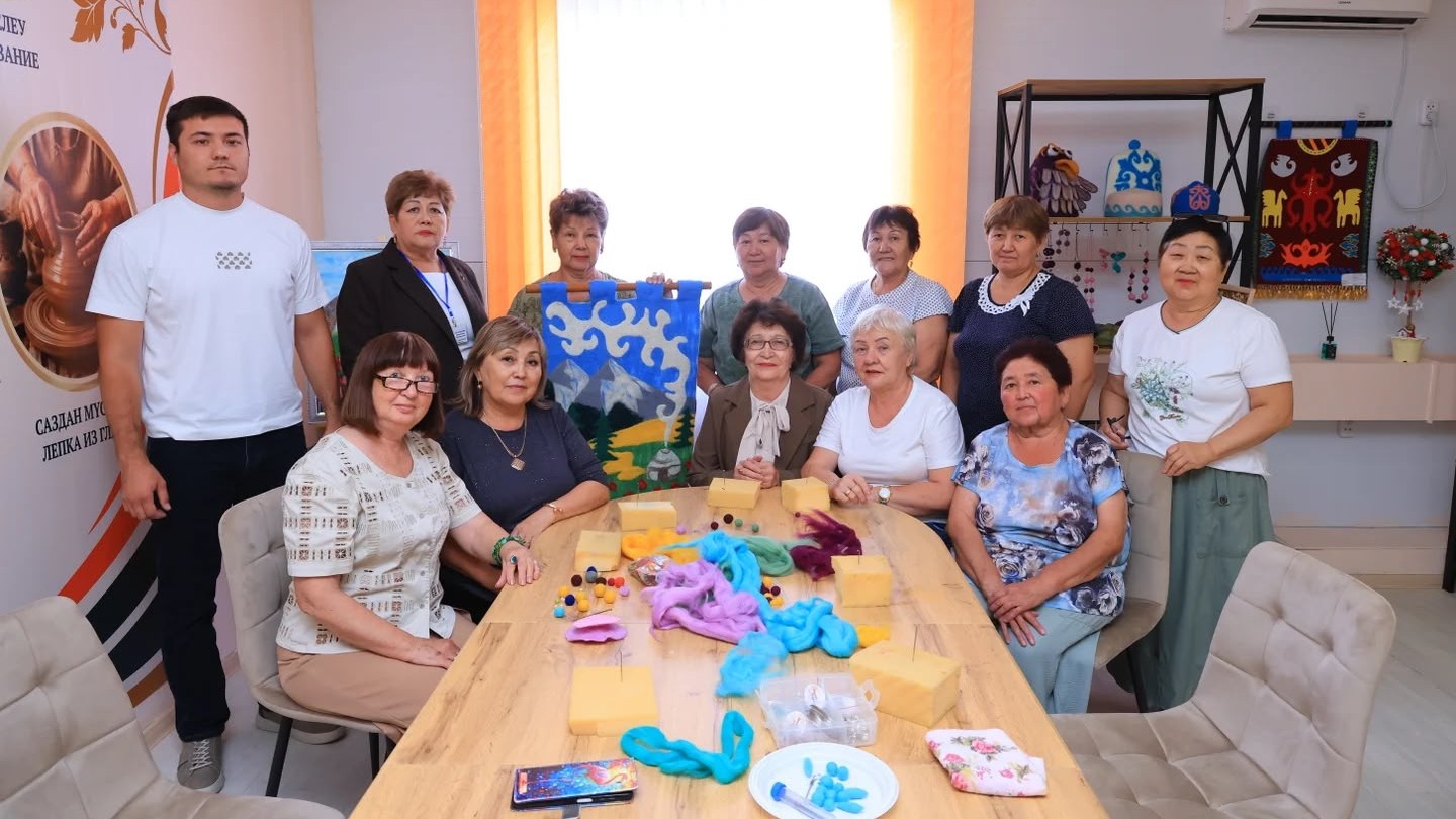 Абай ауданында аға буын өкілдерінің бос уақытын тиімді өткізуге жағдай жасалған