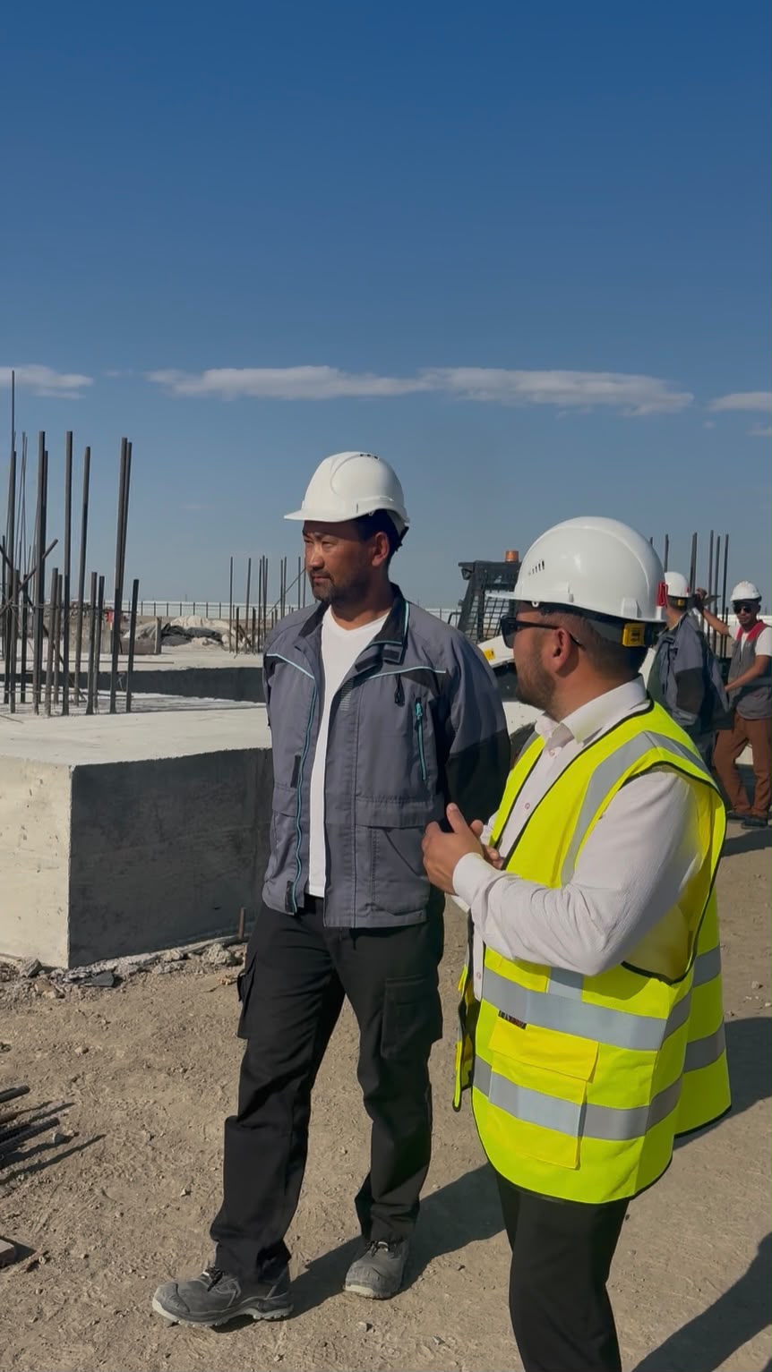 Қазақстан Республикасы Еңбек және халықты әлеуметтік қорғау министрлігі Комитетінің 2026 жылға арналған жұмыс жоспарының 35-тармағын іске асыру шеңберінде құрылыс нысандарында еңбек қауіпсіздігі және еңбекті қорғау талаптарының сақталуына вертикалды бақылау жүргізу туралы