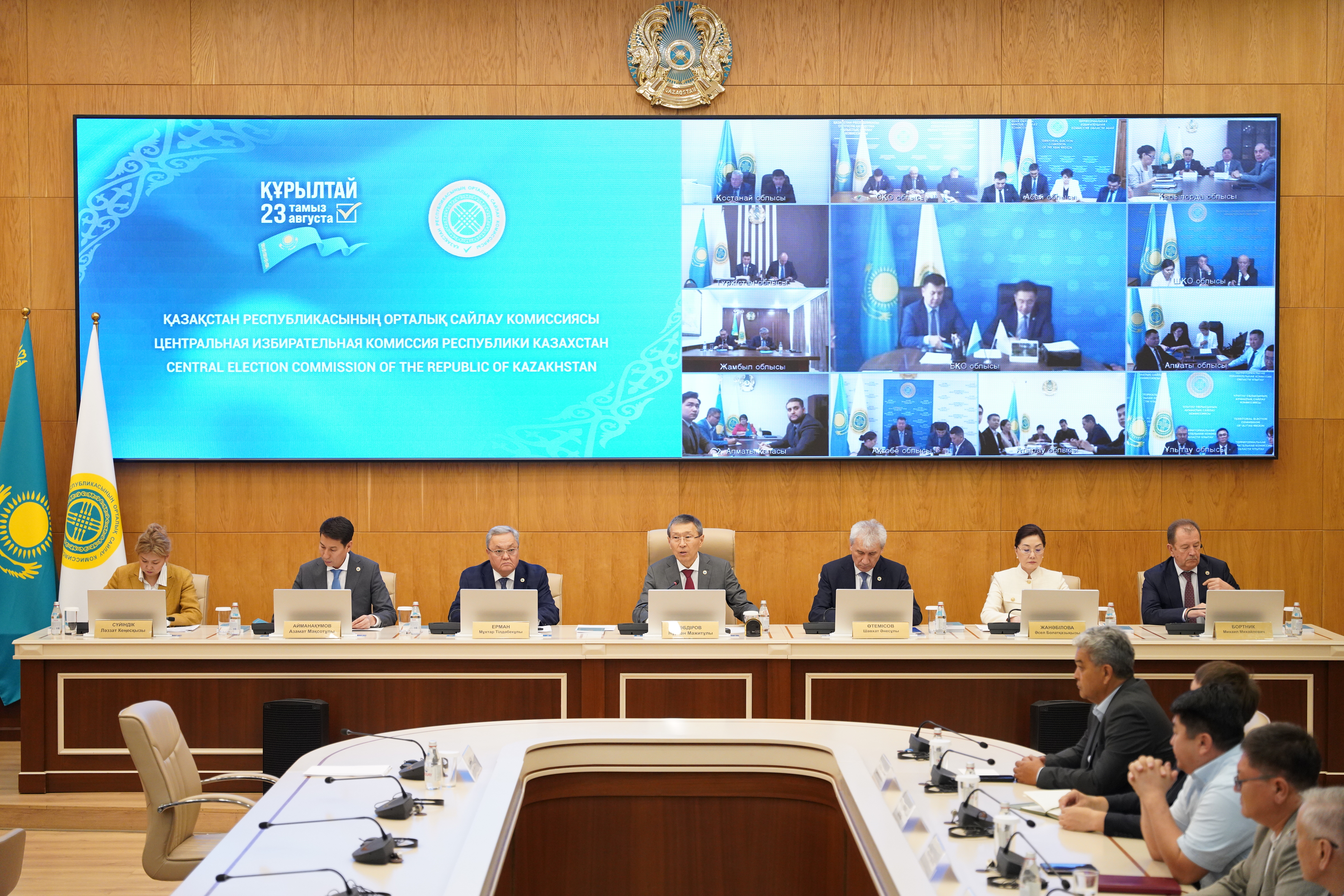 ОСК: САЙЛАУ УЧАСКЕЛЕРІ ҚР ҚҰРЫЛТАЙЫНЫҢ ДЕПУТАТТАРЫН САЙЛАУДЫ ӨТКІЗУГЕ ДАЙЫН
