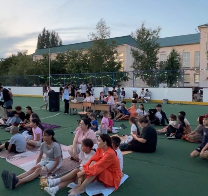 В Целиноградском районе сельчане отметили день голосования на «Аула Fest»