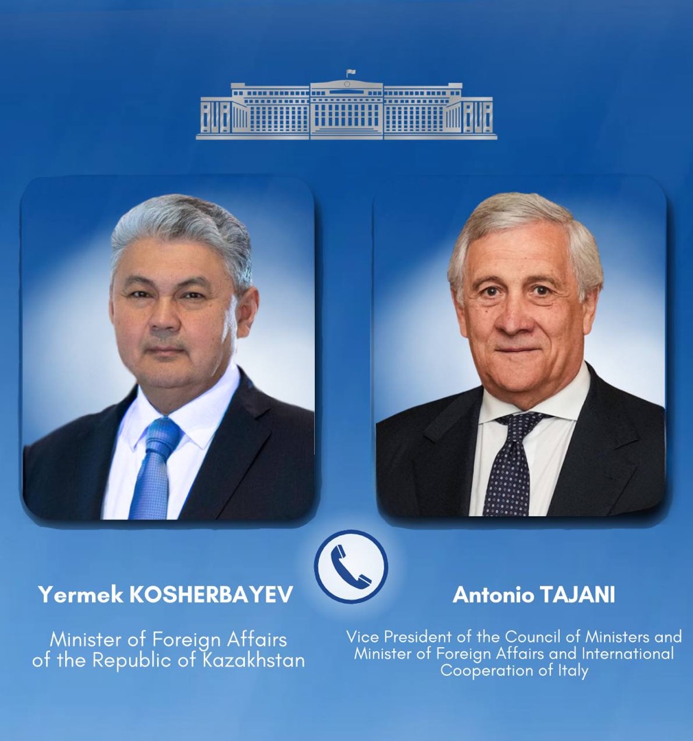 Kazakhstan and Italy Discuss Prospects for Bilateral and Multilateral Cooperation