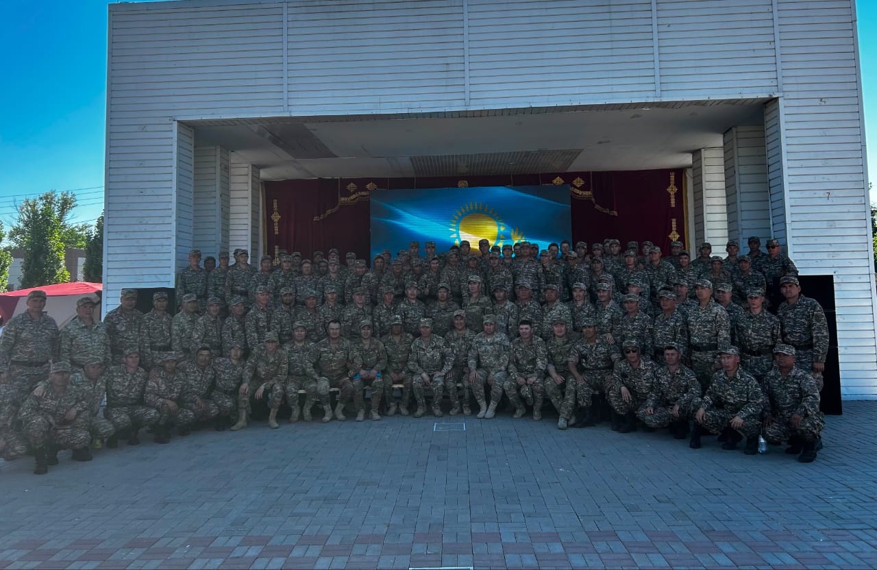Нұра ауданының аумақтық қорғаныс бригадасының бөлімшелерімен тактикалық-арнайы оқу-жаттығулар