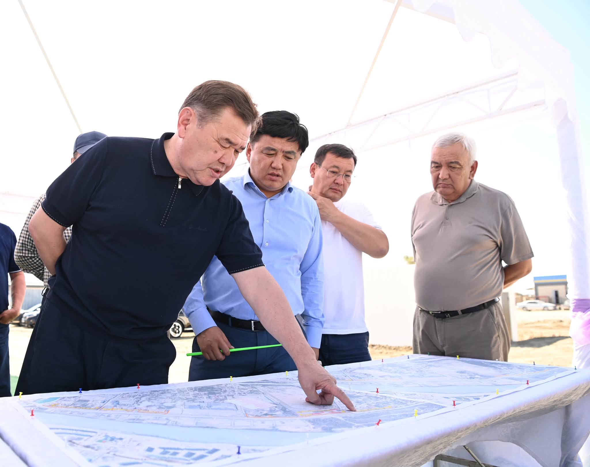 The current state of construction projects has been checked