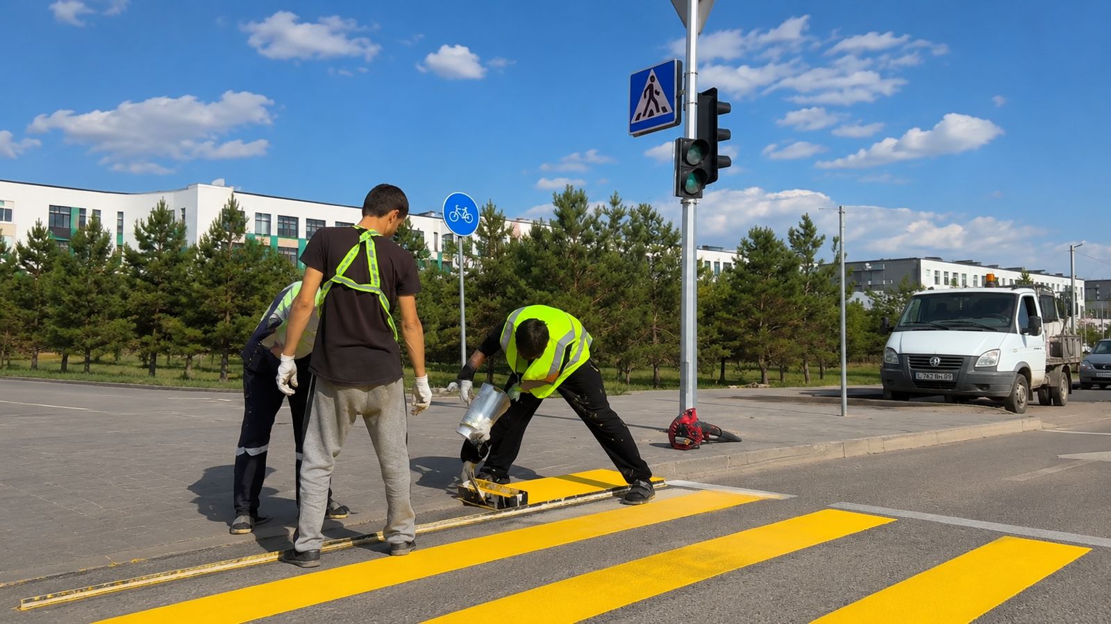 Қарағанды облысында полиция мектептердің жаңа оқу жылына дайындығын тексеріп жатыр