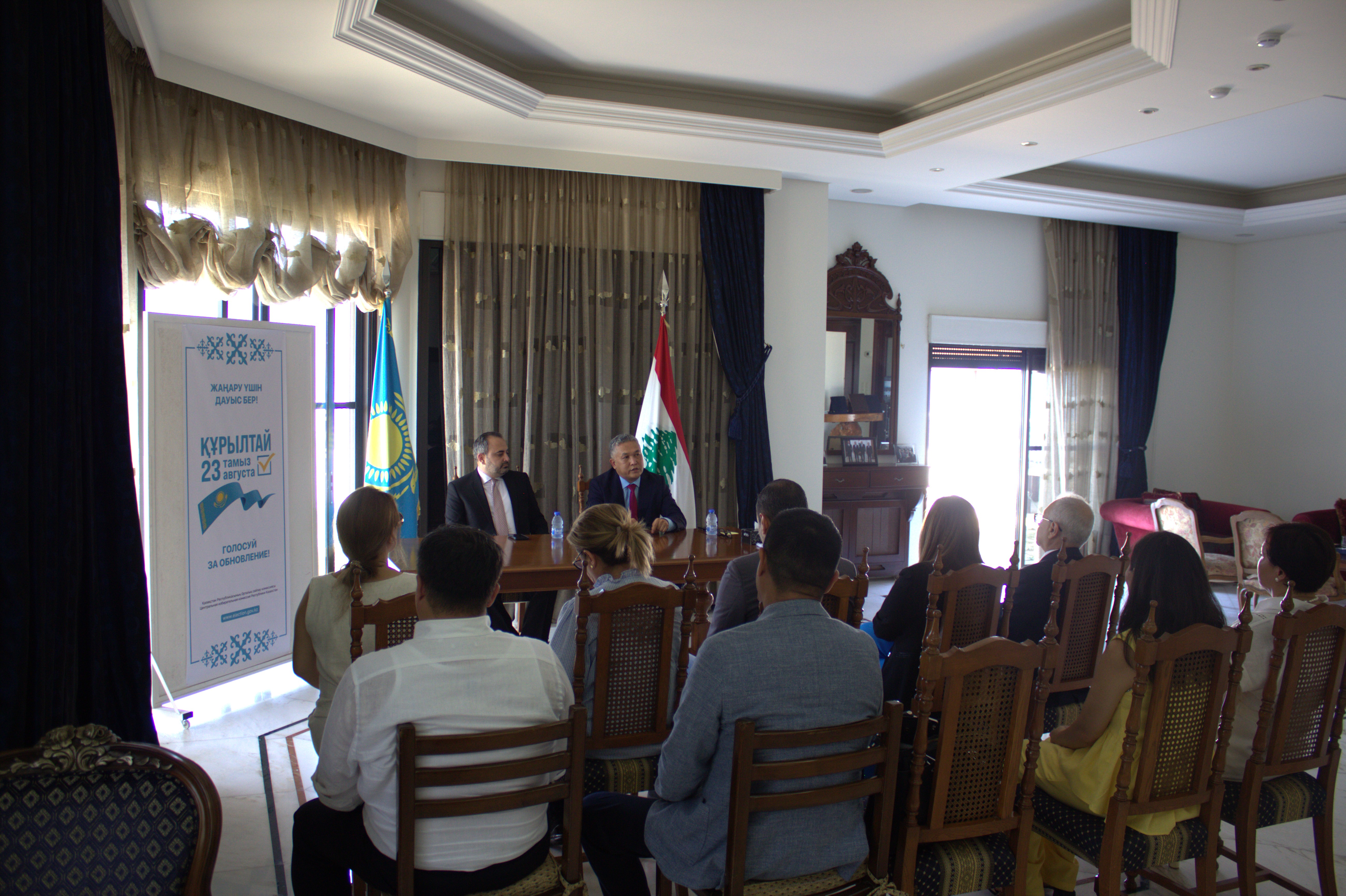 Kazakhstan’s Embassy Hosts Briefing  on the Results of the Qurultai Elections