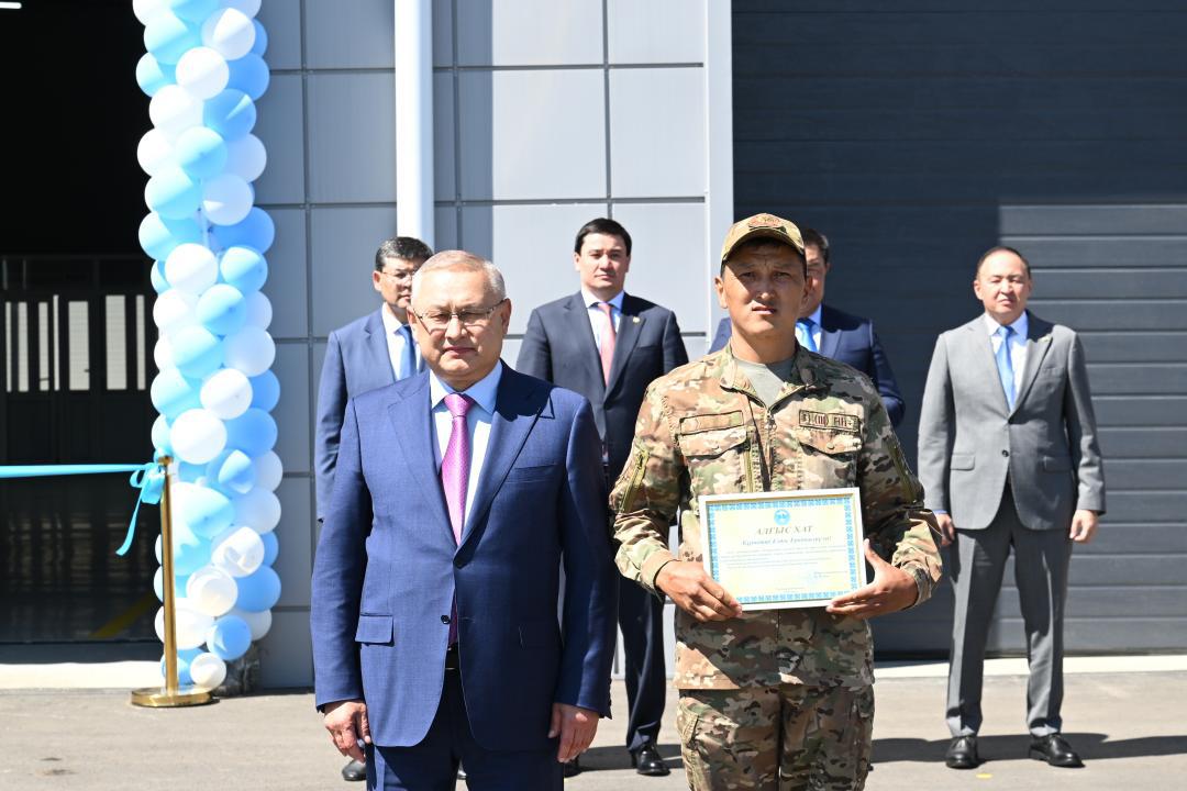 Қауіпсіздікті қамтамасыз ету: Талдықорғанда 30 мыңнан астам тұрғынға жаңа өрт сөндіру депосы қызмет етеді