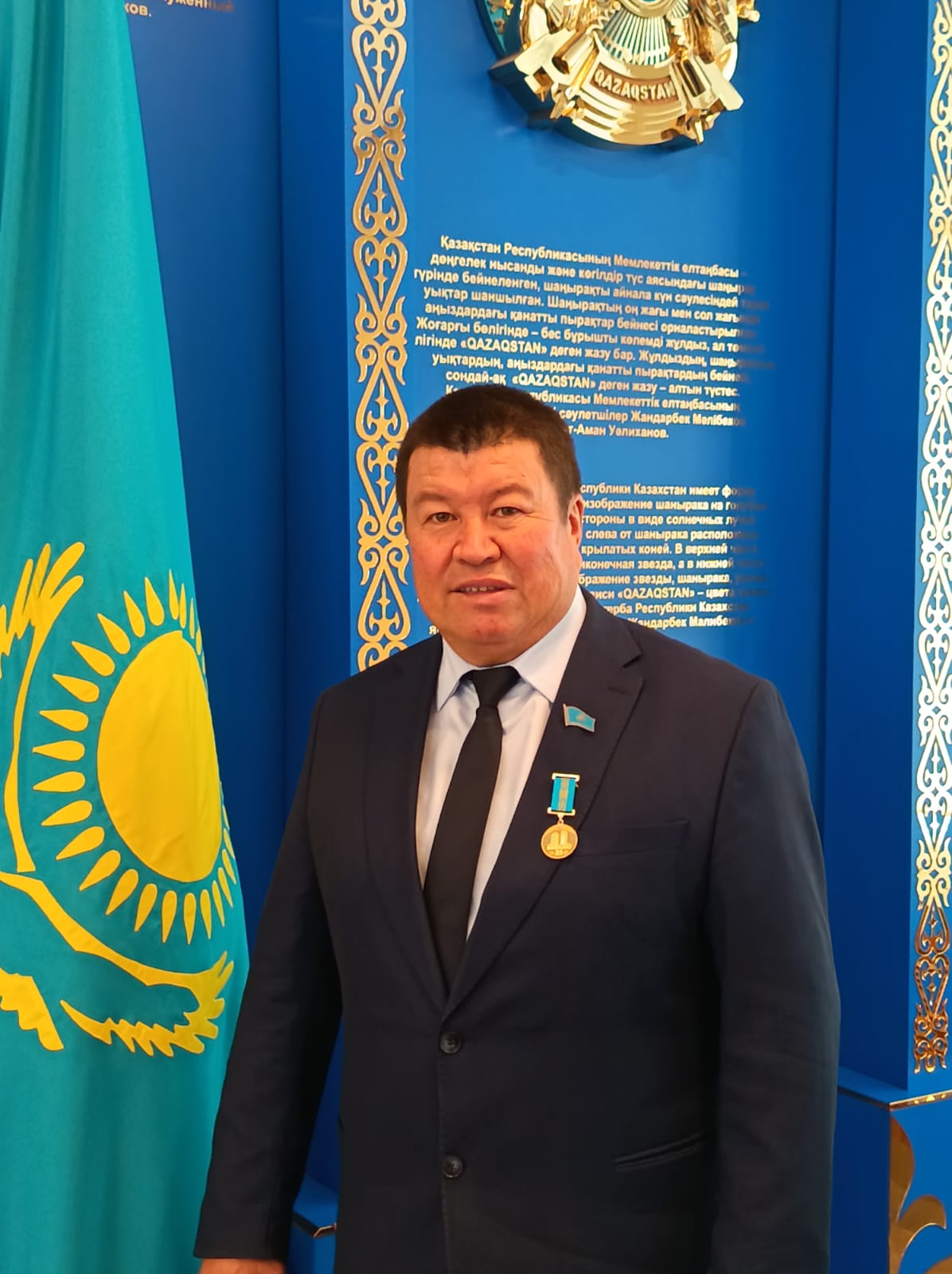 Катонқарағай аудандық мәслихатының төрағасы Болаев Бейімбет Қабдрахманұлы.