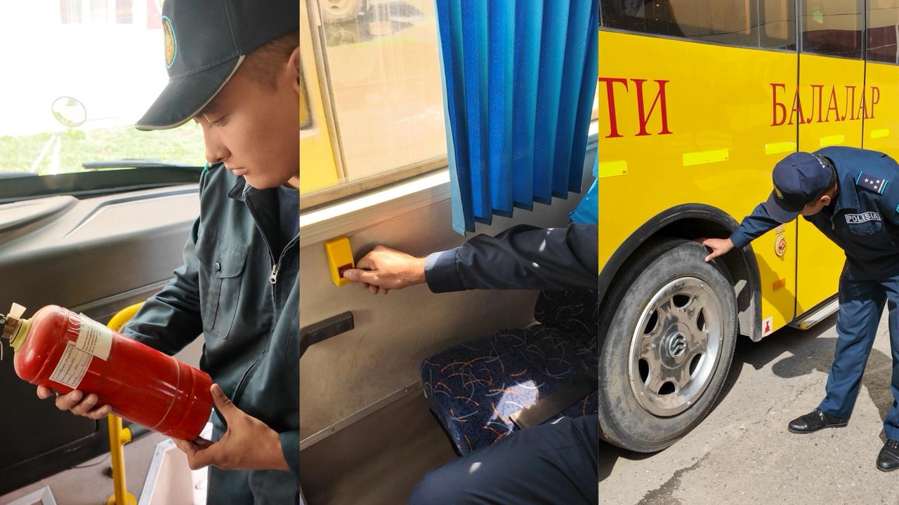 Безопасный путь в школу: полиция проверяет школьные автобусы