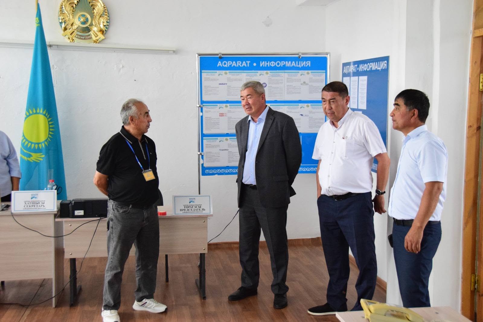 Ақжар ауданы әкімінің ауданның ауылдық округтеріне жұмыс сапары