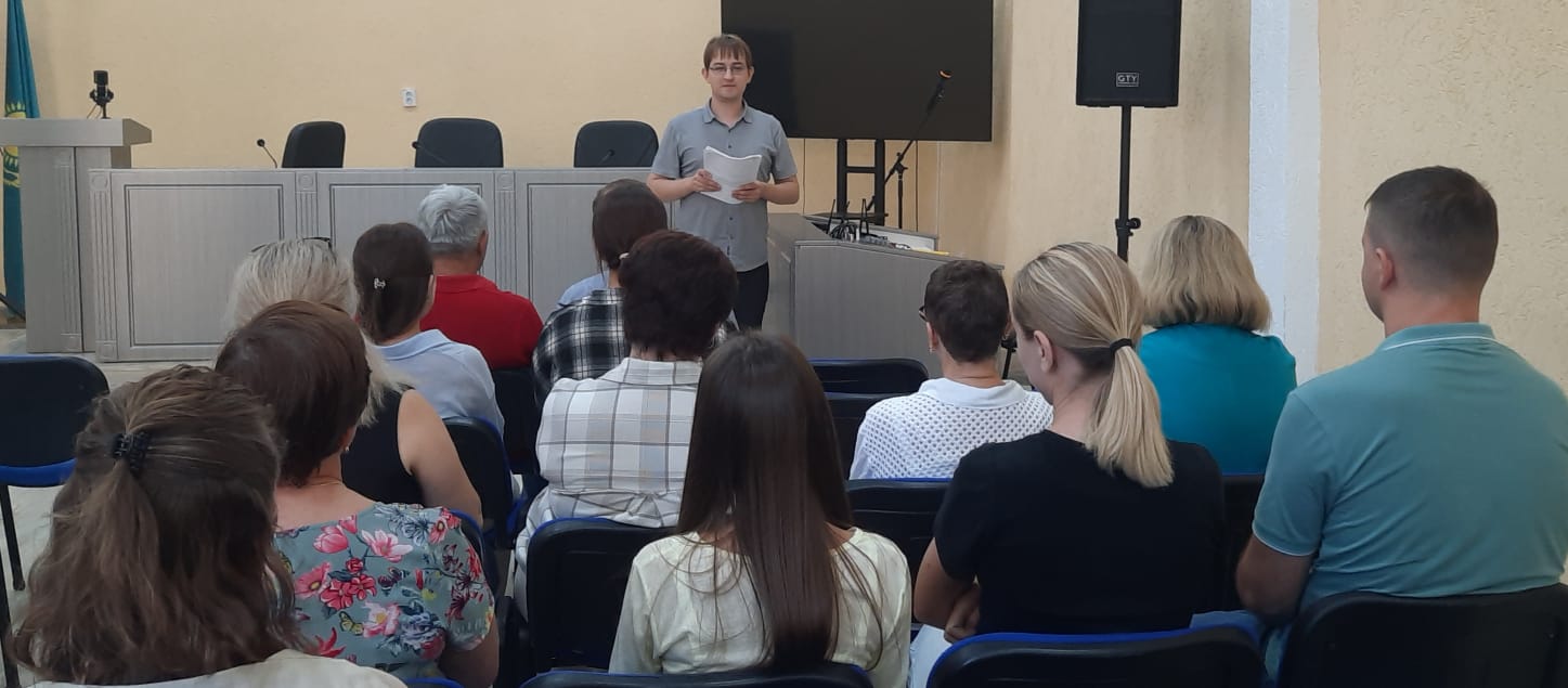 «Психикалық денсаулық орталығы» ШЖҚ-дағы КМК-да жарақаттану бойынша түсіндіру жұмыстары