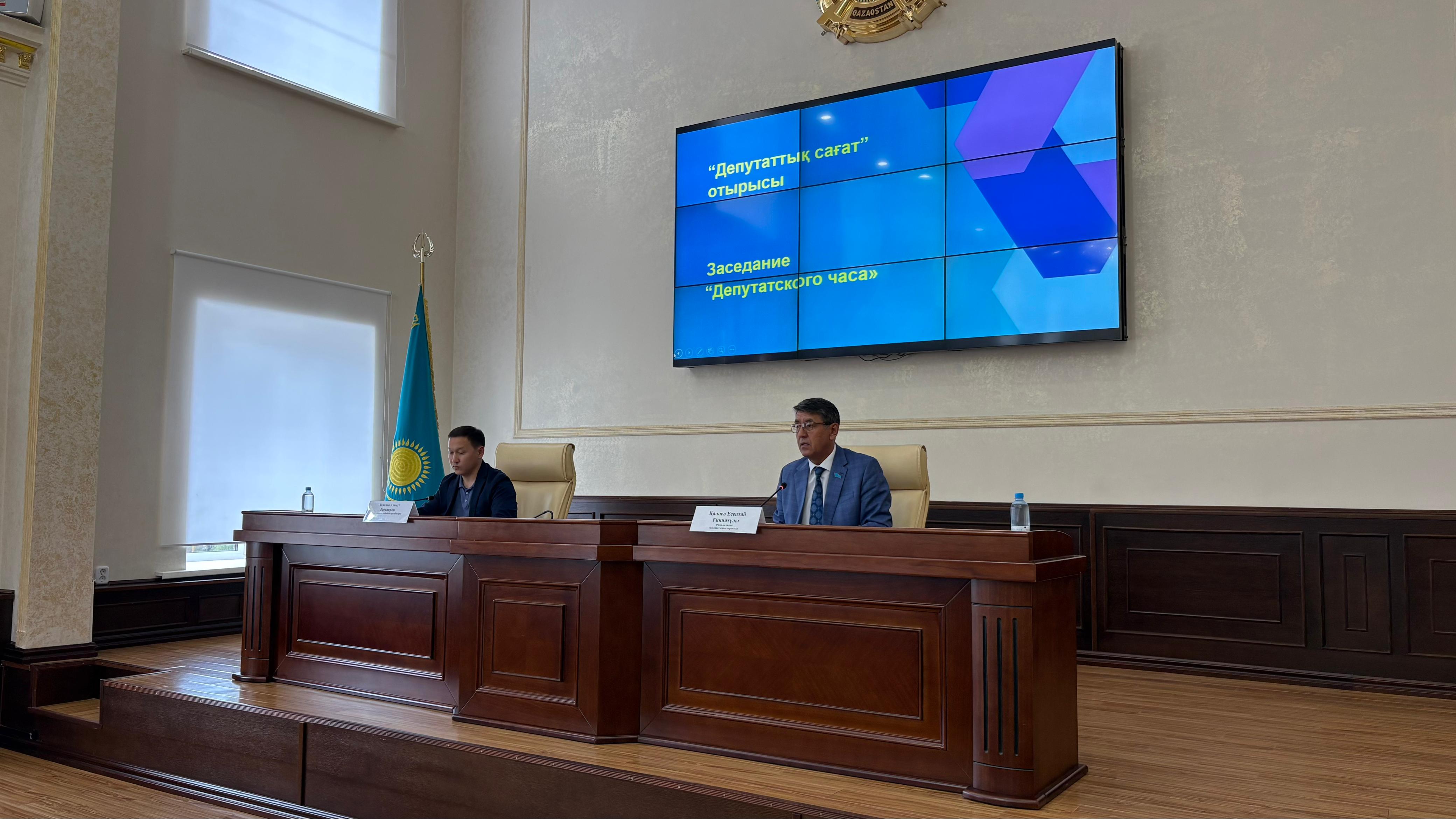 Орал қалалық мәслихатында бұралқы иттердің санын реттеу мәселелері бойынша «Депутат сағаты» өтті