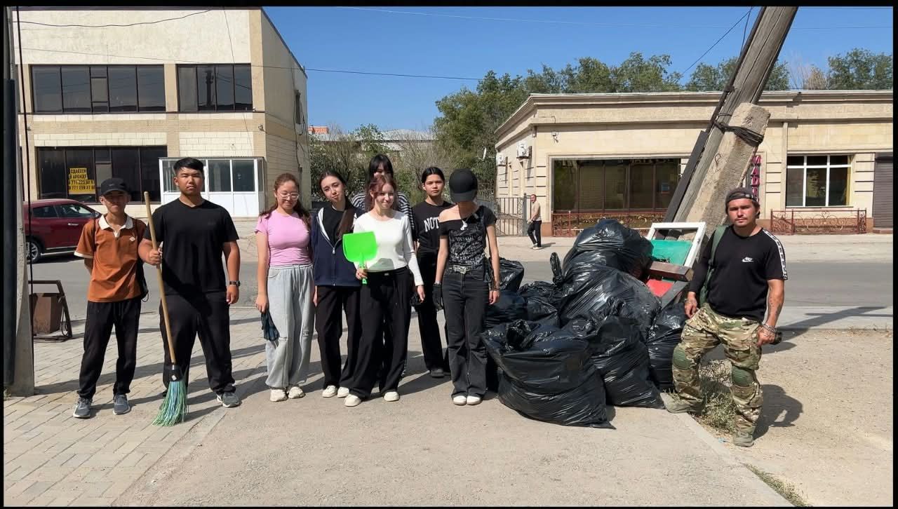 Сәтбаев қаласында тазалық акциясы өтті