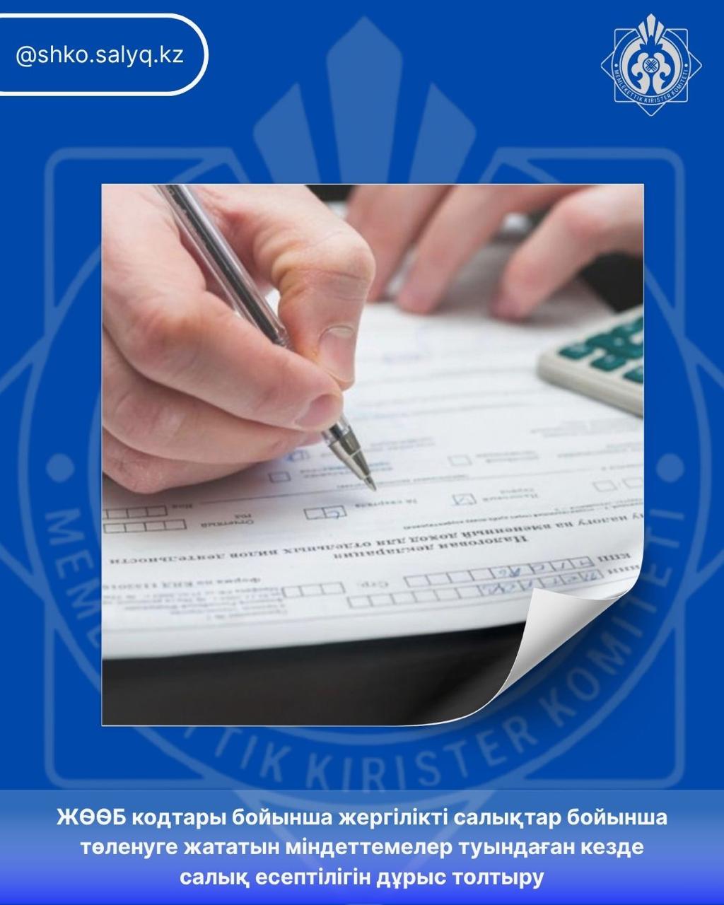 Correctness of filling out tax reporting when obligations arise for local taxes payable to LSG codes
