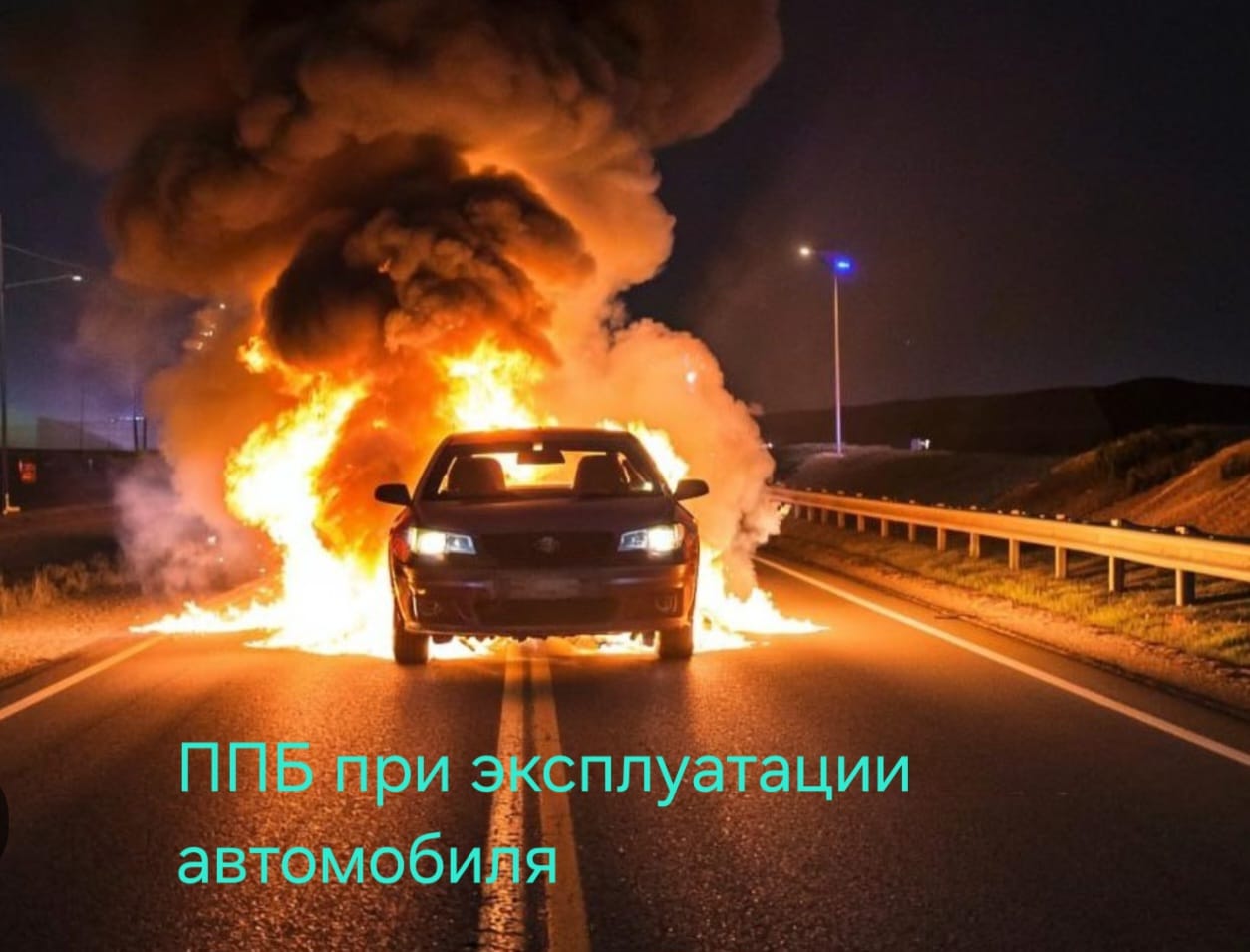 Отдел по чрезвычайным ситуациям Каратальского района напоминает "Правила пожарной безопасности на автомобильном     транспорте".
