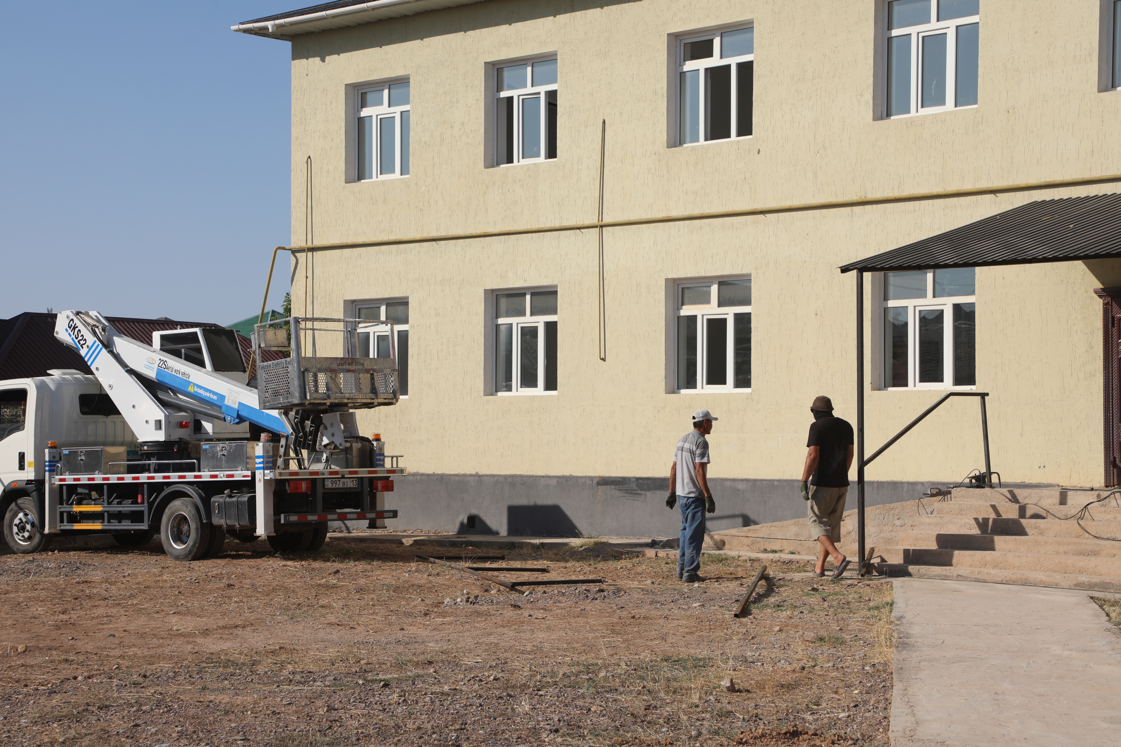САРЫАГАШ: РЕМОНТНЫЕ РАБОТЫ НА КОНТРОЛЕ