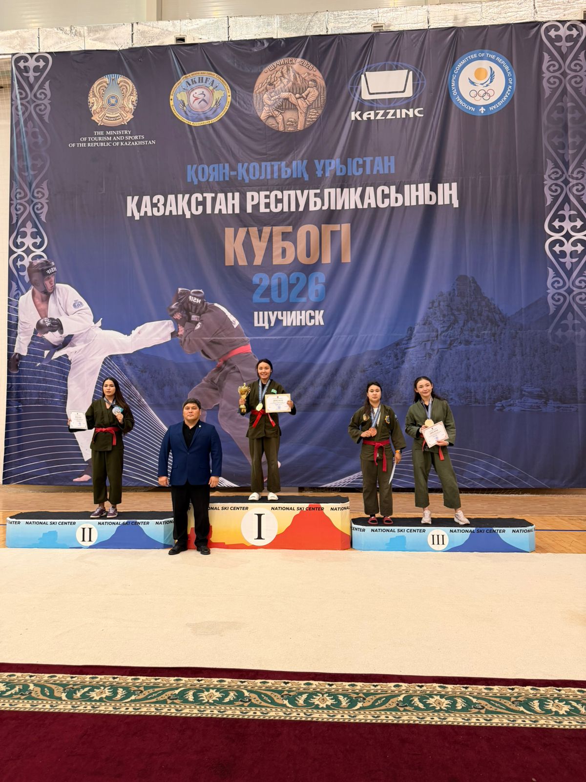 Сотрудники ДЧС ВКО — призёры Кубка Казахстана по рукопашному бою