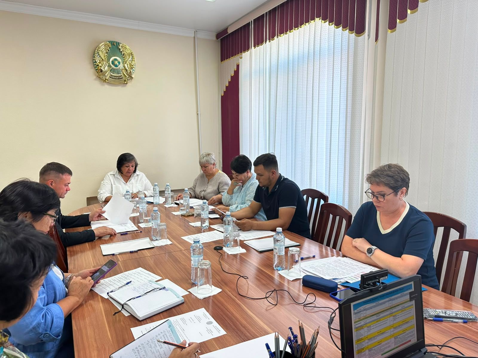 2026 жылдың 10 тамызында Шахтинск қалалық мәслихатының тиісті комиссияларының бірлескен отырысы өтті.