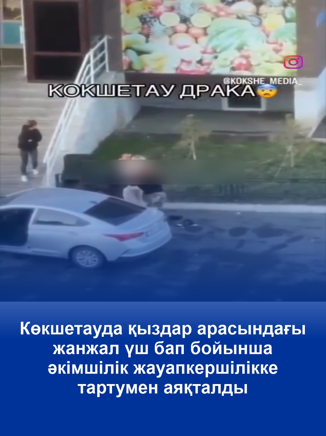 Разборки между девушками  в Кокшетау завершились привлечением к административной ответственности по трем статьям