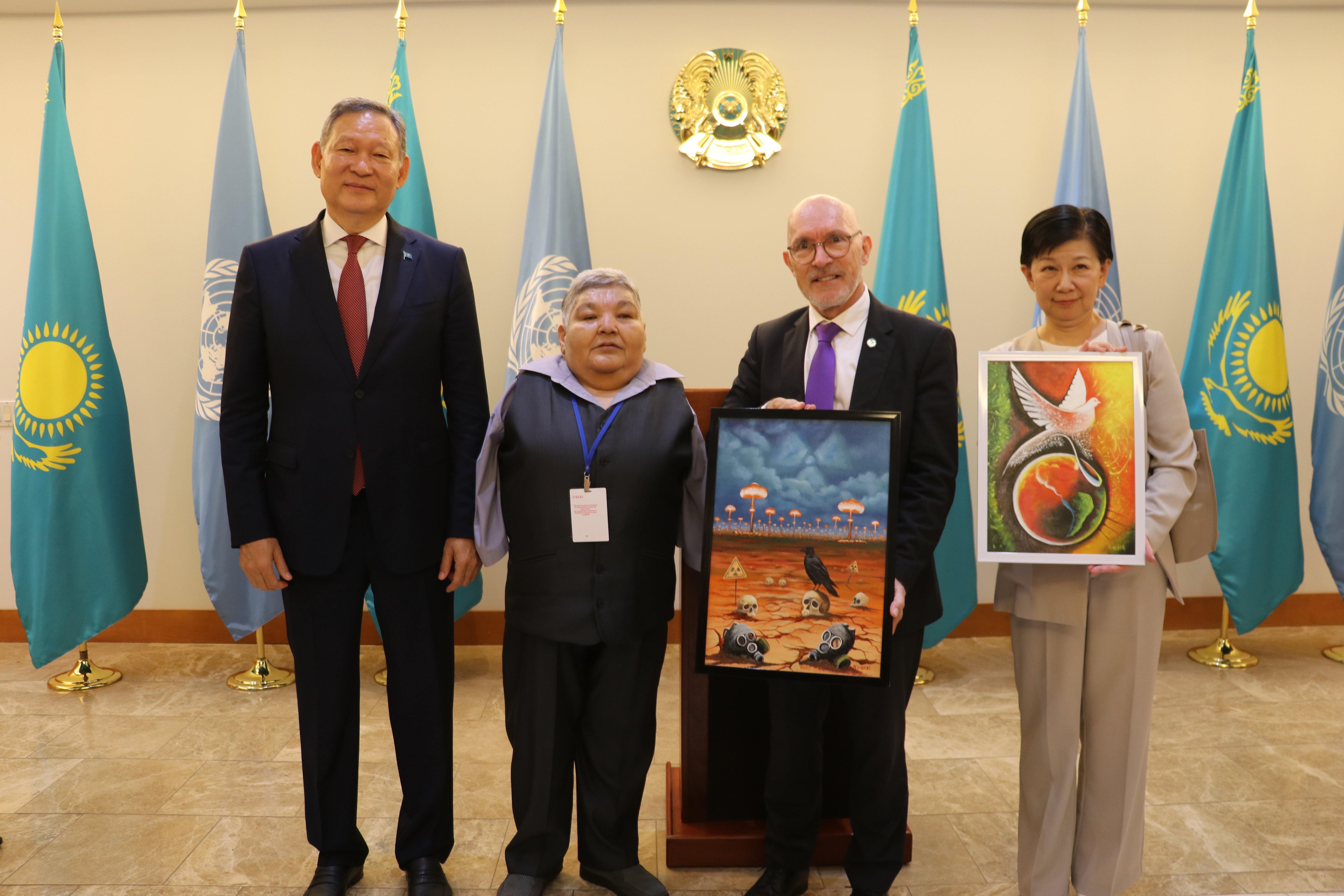 БҰҰ-да Ядролық сынақтарға қарсы іс-қимыл халықаралық күні және ядролық қарусыздану саласындағы атаулы мерейтойлар атап өтілді